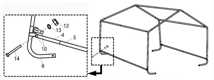 Clarke CIS666 Mini Garden Shed - Fig9
