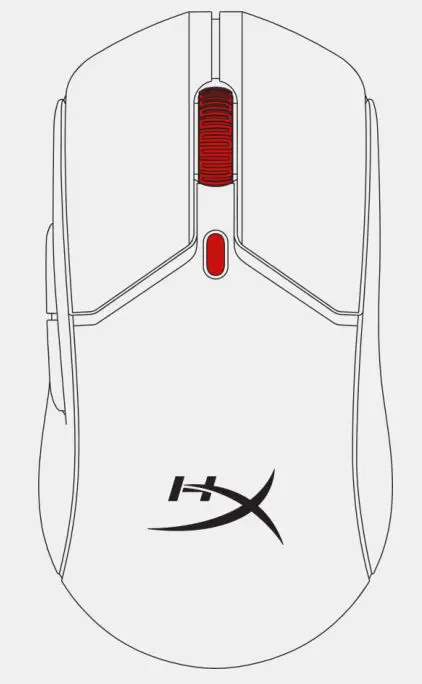 HYPERX 926640 Pulsefire Haste 2 Gaming Mouse Wireless - Factory Reset