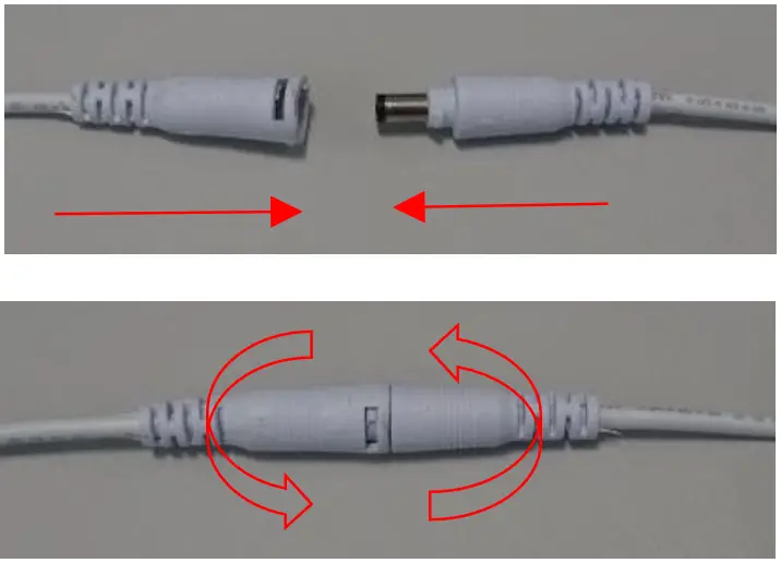 Eterna VECORDL6 LED Recessed Downlights - Driver Lead