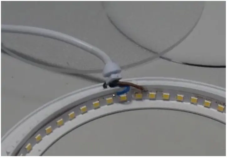 Eterna VECORDL6 LED Recessed Downlights - shows connector