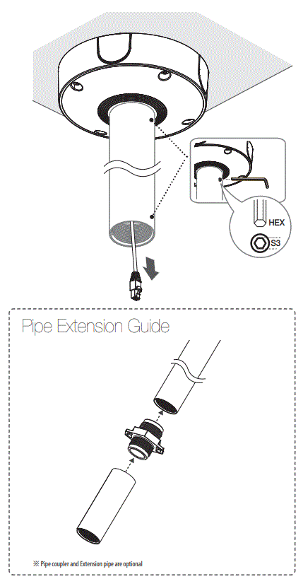 Hanwha-SBP-300CMW1-Ceiling-Mount-fig-6