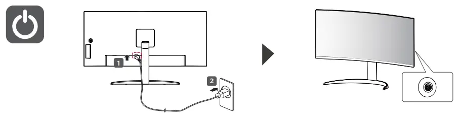 LG 34WQ60C 34 Inch Curved UltraWide QHD IPS HDR 10 Monitor - Figure 3