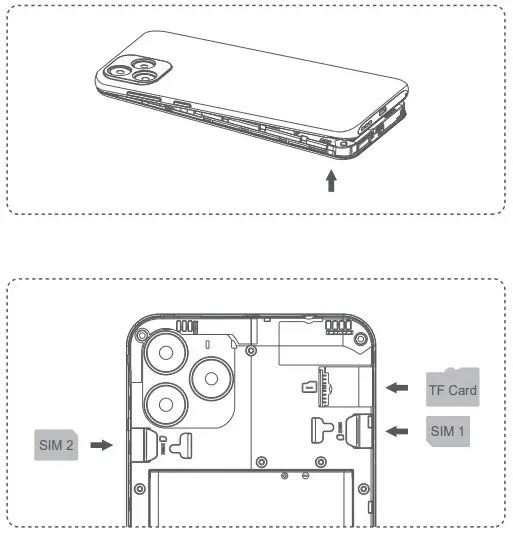 How to insert the card