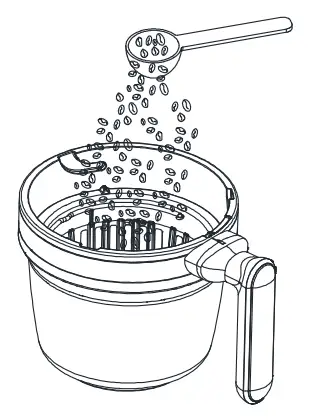 Coffee Powder Brewing