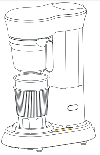 TurboTronic TT-CM25 Grind and Brew Coffee Machine