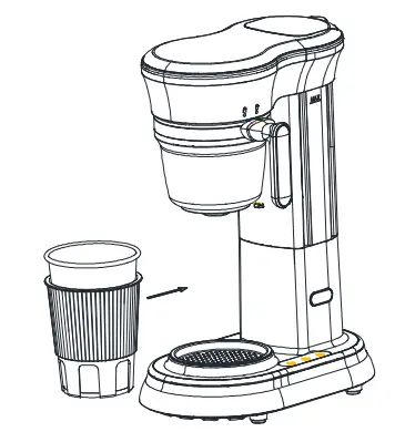 Coffee Powder Brewing