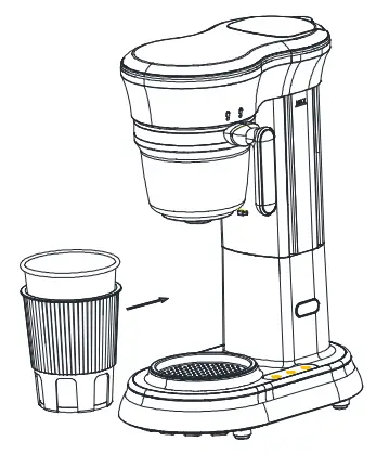 Coffee Powder Brewing