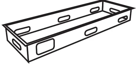 ELEMENTI OFP121LP Carrara Marble Porcelain Fire 22