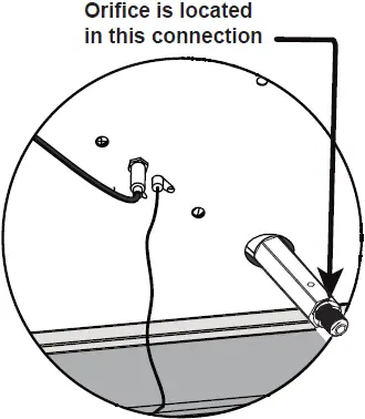 ELEMENTI OFP121LP Carrara Marble Porcelain Fire 46
