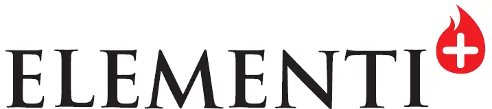 ELEMENTI OFP121LP Carrara Marble Porcelain Fire logo