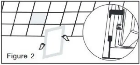 PLT PremiumSpec PLT-90293 Selectable LED Panel Troffer Hybrid Fixture - hook 2