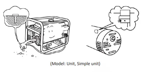 KUMATSUGEN GB3000 Gasoline Generator - figer23