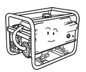 KUMATSUGEN GB3000 Gasoline Generator - figer44