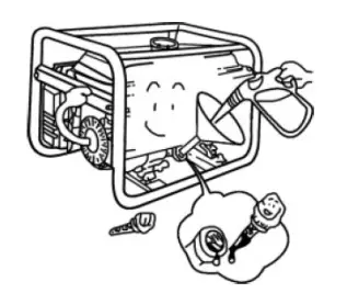 KUMATSUGEN GB3000 Gasoline Generator - figer53
