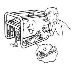 KUMATSUGEN GB3000 Gasoline Generator - figer9