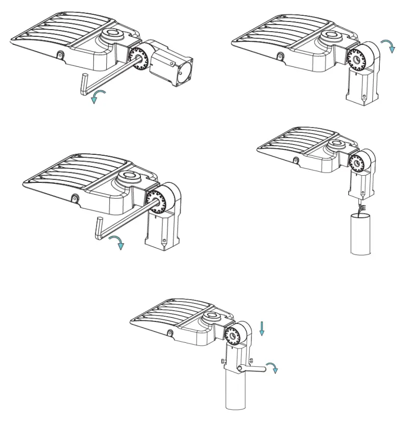 PLT SOLUTIONS PLTS-11985 Excel Series LED Area Light Fixture - fig 1