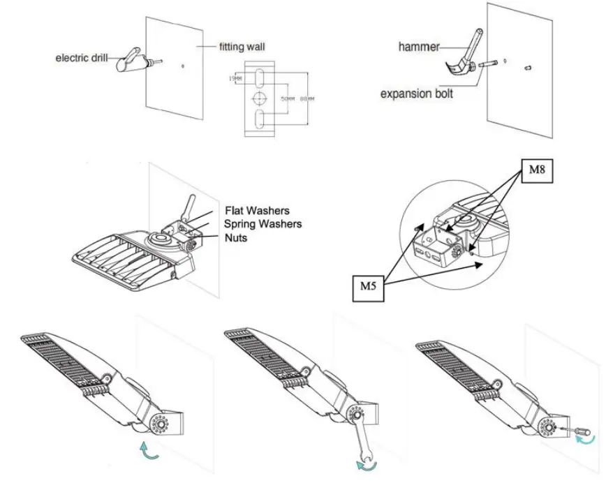 PLT SOLUTIONS PLTS-11985 Excel Series LED Area Light Fixture - fig 3