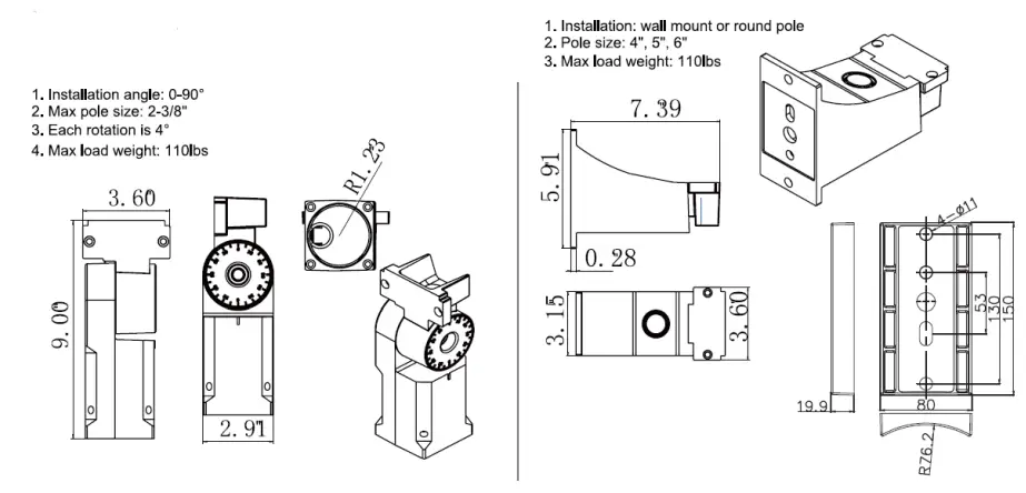 PLT SOLUTIONS PLTS-11985 Excel Series LED Area Light Fixture - fig 5