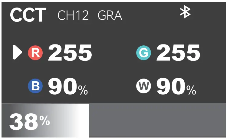 Godox SZ300R Zoom RGB LED Spotlight - RGB Mode