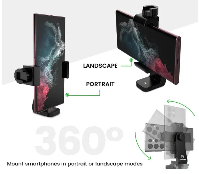 KobraTech-KT-UM360-Cell-Phone-Tripod-Mount-Adapter-fig-2