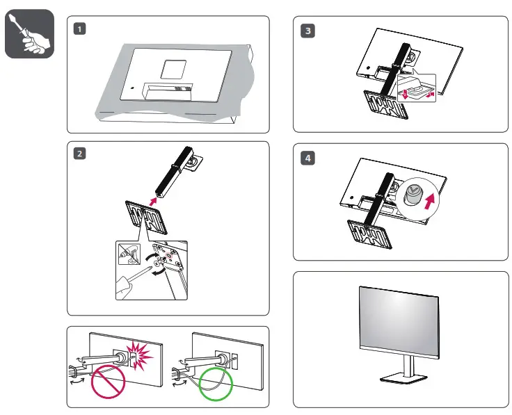 LG 24BR550Y LED LCD Monitor - Fig2