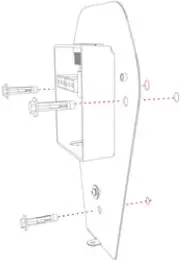 OCULAR IOCAH10-7S - WALL MOUNTING & WIRING 1