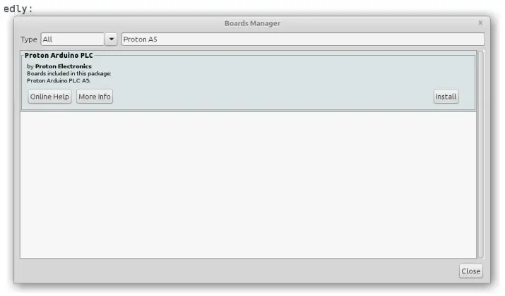 PROTON ELECTRONICS A5 Nano PLC Module - Software Programming 2
