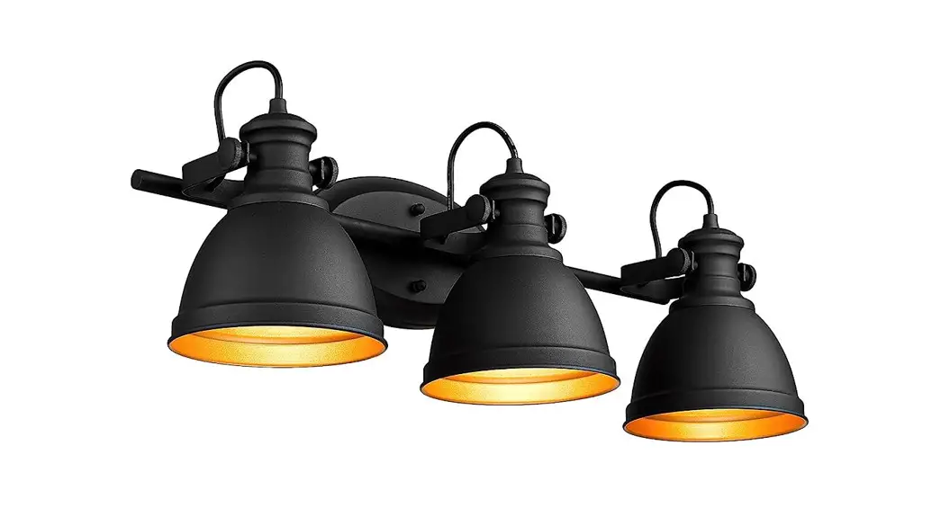 4 Modern Home Dw154-3c6 3-light Matte Industrial Bathroom Vanity Light Instruction Manual