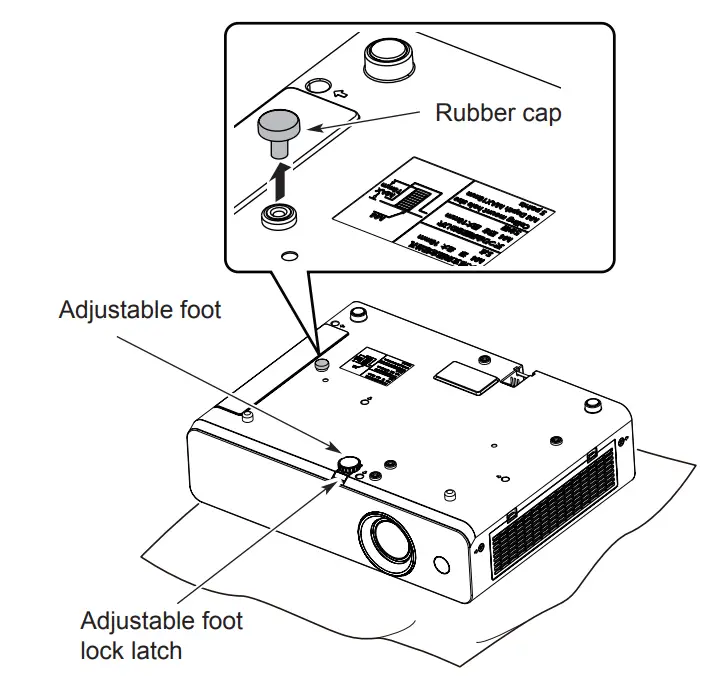 Installing The Bracket To The Projector