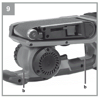 Einhell-4466270-Cordless-Belt-Grinder-Sander-fig-10