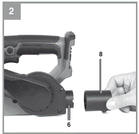 Einhell-4466270-Cordless-Belt-Grinder-Sander-fig-2