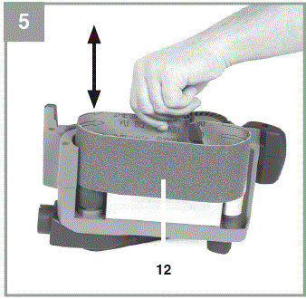 Einhell-4466270-Cordless-Belt-Grinder-Sander-fig-6
