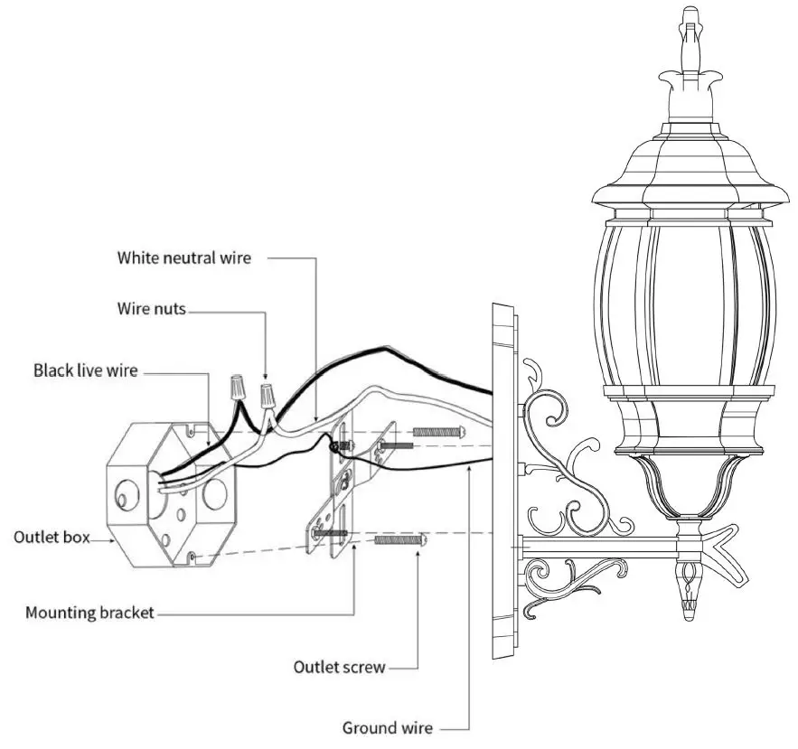 LamQee-06FTL0241ABK-Outdoor-Wall-Lamp-FIG-2
