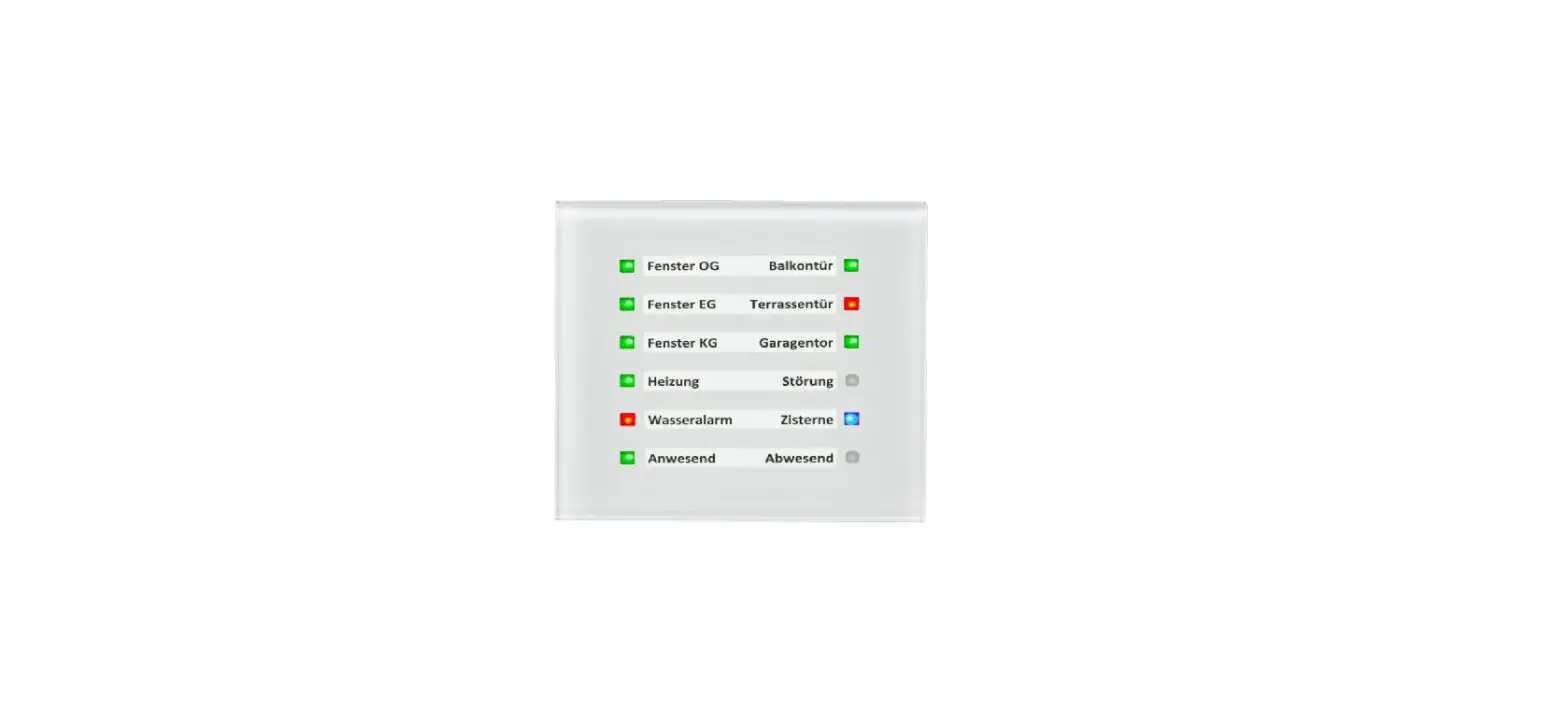Mdt Scn-gled1w.01 Glass Knx Led Indicator Instruction Manual