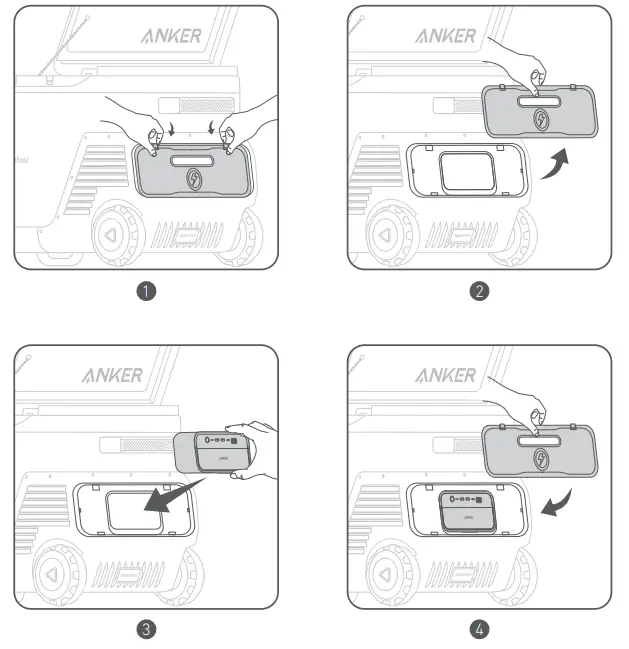 Installing the battery
