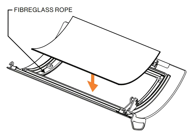 nectre Form 2 Premium Fireplaces and Heater - FIBREGLASS ROPE
