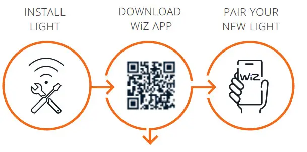 ET2 E35101 iCorona 24 Inch LED Flush Mount with Wiz RGBW - qr
