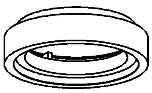 ET2 E35101 iCorona 24 Inch LED Flush Mount with Wiz RGBW