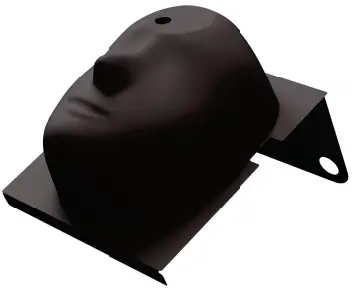 FAQ 202 LED Face Mask - Display Case