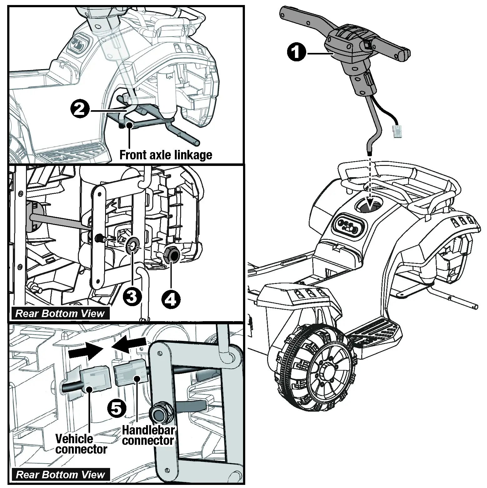 TOYZ MINI RAPTOR 6V RAPTOR Battery Operated Ride on Car - ASSEMBLY INSTRUCTIONS