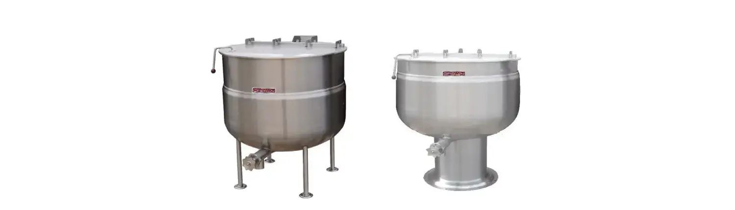 Crown Dl-125 Direct Steam Stationary Kettles Instruction Manual Crown Dl-125 Direct Steam Stationary Kettles Instruction Manual