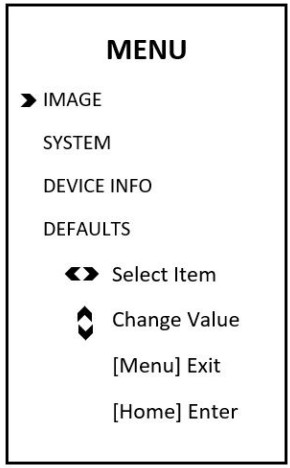 ClearOne Introduces Versa Mediabar - Menu Structure