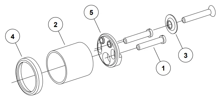 ALLEGION 230 Exit Device Trim - finish