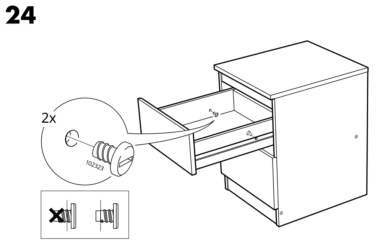 IKEA KULLEN 2-Drawer Chest - Figure 24