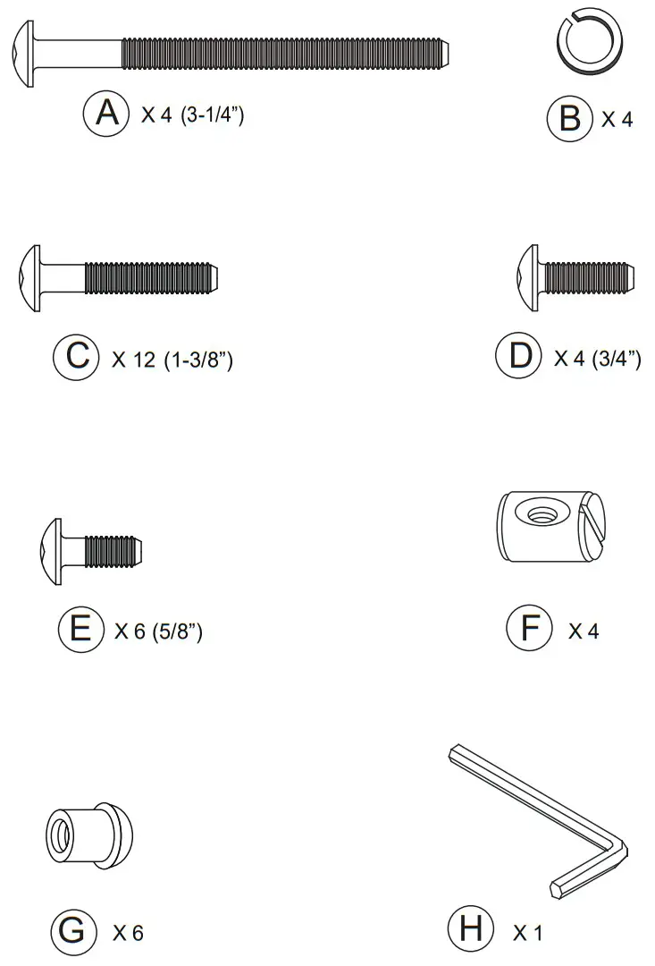 evolur AI 80701 Catalina Flat Top Collection Crib - fig 2