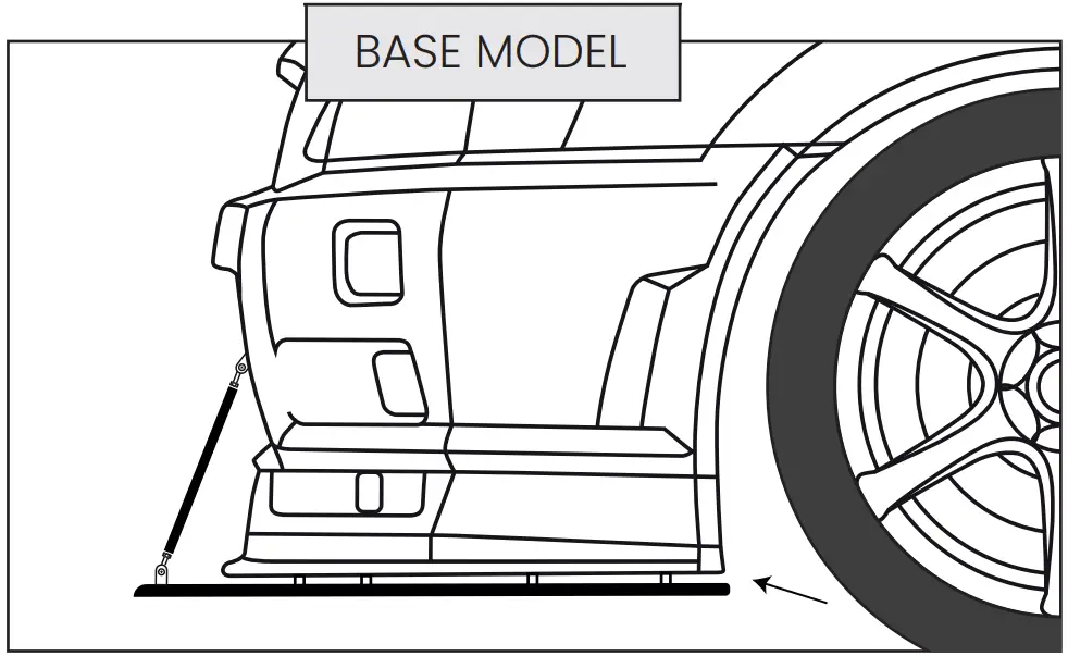 Artwork Acura TLX 2015 2017 Front Splitter - FRONT SPLITTER