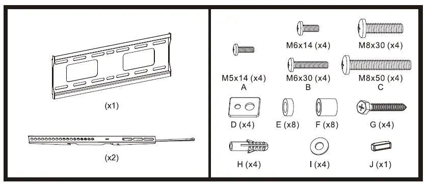 WOLFF-MOUNT-TVB-87-Fixed-Wall-Mount-1