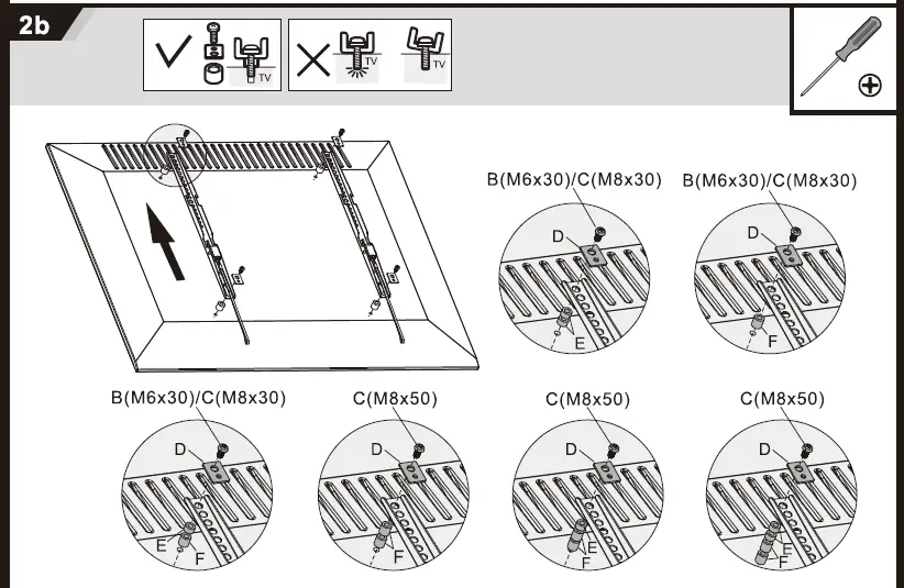 WOLFF-MOUNT-TVB-87-Fixed-Wall-Mount-5