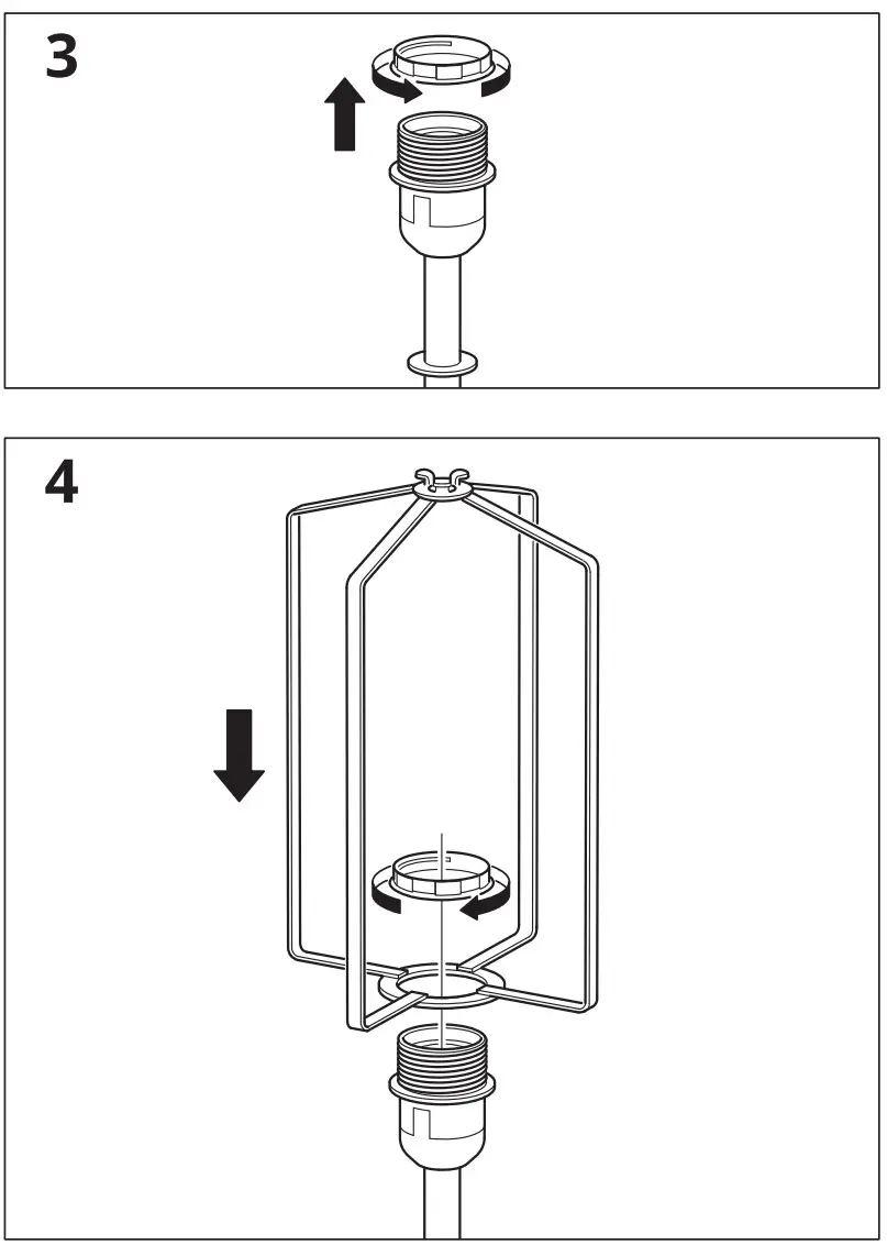 IKEA AA-2320306-3-2 VINDKAST Allolampa Feher - Fig 4