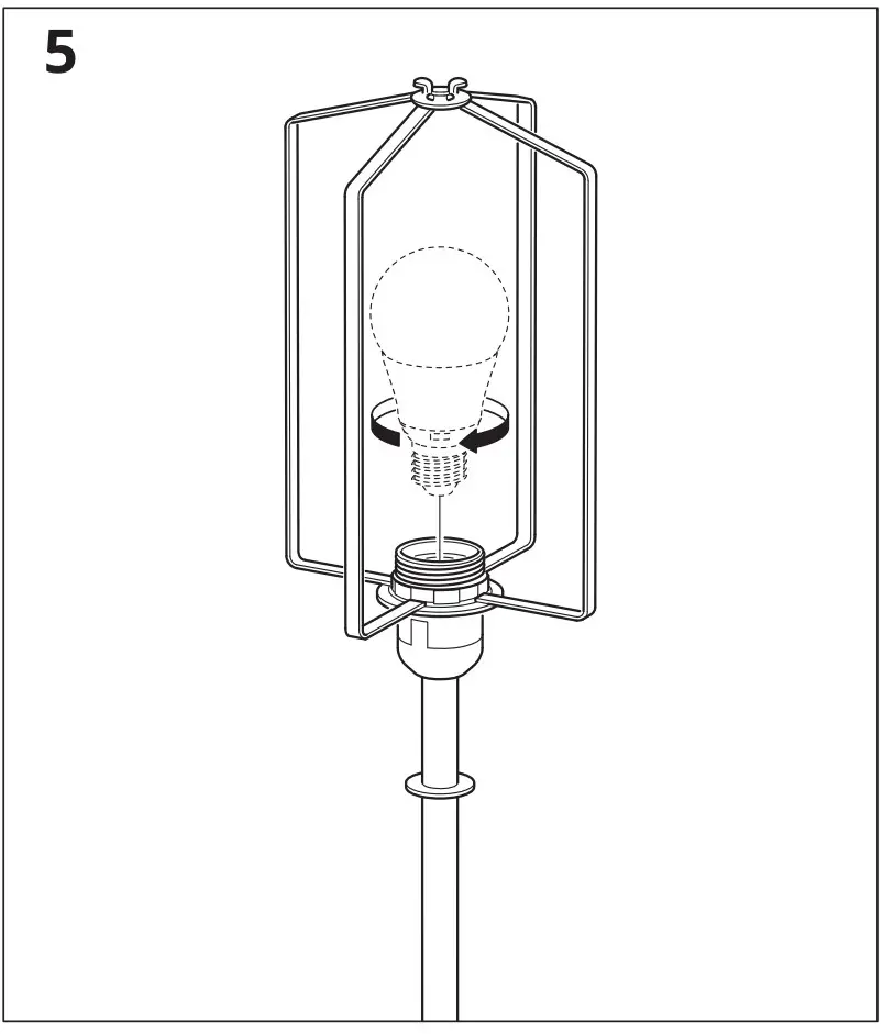 IKEA AA-2320306-3-2 VINDKAST Allolampa Feher - Fig 5